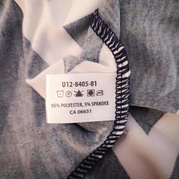 2 / $30.00 - BB Collection Ladies Size XL Navy & White Beach / Cover Up Dress - Picture 5 of 7